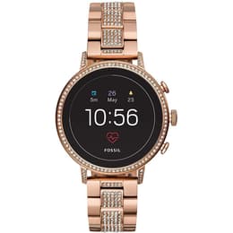 Montre Fossil Cardio GPS DW7F1 - Or rose