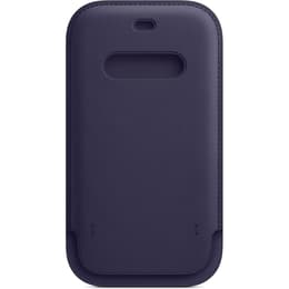 Housse Apple iPhone 12 Pro Max - Magsafe - Cuir Violet