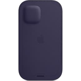 Housse Apple iPhone 12 Pro Max - Magsafe - Cuir Violet