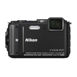Compact Coolpix AW130 - Noir + Nikon Nikkor Wide Optical Zoom 24-120 mm f/2.8-4.9 f/2.8-4.9