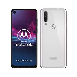 Motorola One Action 128 Go - Blanc - Débloqué - Dual-SIM