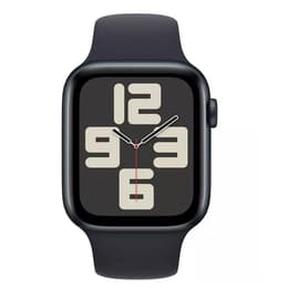 Apple Watch Series SE 2 (2022) GPS 44 mm - Aluminium Minuit - Bracelet sport Midnight