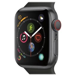 Apple Watch (Series 5) 2019 GPS 44 mm - Aluminium Gris sidéral - Bracelet sport Noir
