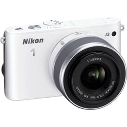 1 J3 - Blanc + Nikon Nikkor 30-110 mm f/3.8-5.6 VR f/3.8-5.6