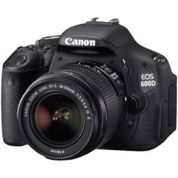 Reflex - Canon EOS 600D Noir Canon Canon EF-S 18-55mm 1:3.5-5.6 IS