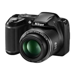 Bridge Coolpix L320 - Noir + Nikon Nikkor 26X Wide Optical Zoom ED VR 22.5-585mm f/3.1-5.9 f/3.1-5.9