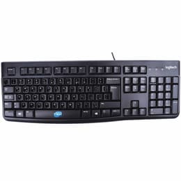 Clavier Logitech QWERTY Arabe MK120 wired mouse and keyboard kit with preapplied layout stickers
