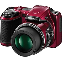 CoolPix L820 - Rouge + Nikon Nikkor 30X Optical Zoom 22.5-675 mm f/3-5.8 f/3-5.8