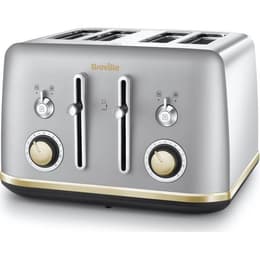 Grille pain Breville VTT929 4 fentes - Argent