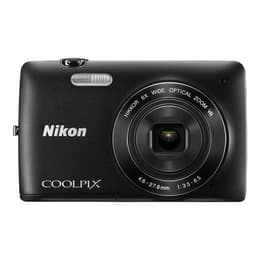 Compact Coolpix S4300 - Noir + Nikon Nikkor 6X Wide Optical Zoom VR 4.6 - 27.6mm f/3.5 - 5.6 f/3.5 - 5.6