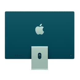 iMac 24" (2021) Apple M1 avec CPU 8 cœurs GPU 8 cœurs - 512 Go SSD - 8 GB AZERTY - Français Verre standard