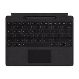 Clavier Microsoft QWERTY Anglais (US) Sans-fil rétroéclairé Surface Pro X / 8 / 9 Signature Keyboard + Slim Pen