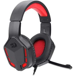 Casque réducteur de bruit gaming filaire avec micro Redragon H220 Themis - Noir/Rouge