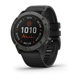 Montre Cardio GPS Garmin Fenix 6X Pro Solar Edition - Noir