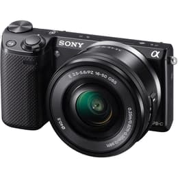Hybride Alpha NEX-5T - Noir + Sony Sony E PZ 16-50mm f/3.5-5.6 OSS f/3.5-5.6
