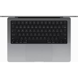 MacBook Pro 14" (2023) - Apple M3 avec CPU 8 cœurs et GPU 10 cœurs - 8Go RAM - SSD 512Go - QWERTY - Italien