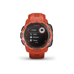 Montre Garmin Cardio GPS Instinct Solar - Rouge