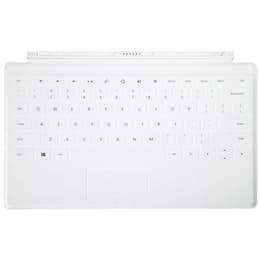 Clavier Microsoft QWERTY Anglais Sans-fil Touch Cover White D5S00002