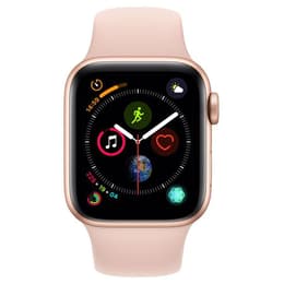 Apple Watch (Series 4) 2018 GPS + Cellular 40 mm - Aluminium Or - Sport Rose des sables