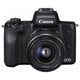 EOS M50 - Noir + Canon Canon Zoom Lens EF-M 15-45mm f/3,5-6,3 IS STM f/3.5-6.3
