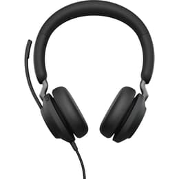 Casque réducteur de bruit filaire avec micro Jabra Evolve2 40 SE - Noir