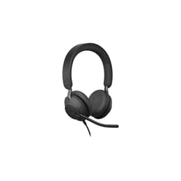 Casque réducteur de bruit filaire avec micro Jabra Evolve2 40 SE - Noir