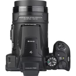 Compact Coolpix P900 - Noir + Nikon Nikkor 83x Wide zoom ED 4.3-357mm f/2.8-6.5 VR f/2.8-6.5