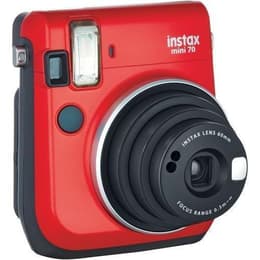 Instantané Instax Mini 70 - Rouge/Noir + Fujifilm Polaroid Instax Lens 60 mm f/12.7 f/12.7