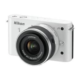 1 J1 - Blanc + Nikon 1 Nikkor VR 10-30 mm f/3.5-5.6 f/3.5-5.6