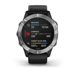 Montre Cardio GPS Garmin Fenix 6 - Gris/Noir