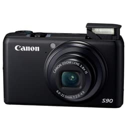 Compact PowerShot S90 - Noir + Canon Zoom Lens 28-105 mm f/2.0-4.9 f/2.0-4.9