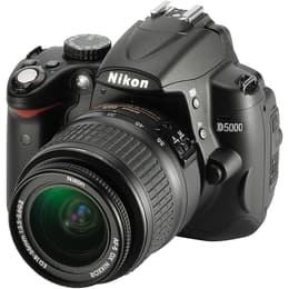 Reflex D5000 - Noir + Nikon AF-S DX Nikkor 18-55mm f/3.5-5.6G VR II f/3.5-5.6G