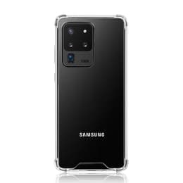 Coque Galaxy S20 Ultra/S20 Ultra 5G et 2 écrans de protection - Plastique recyclé - Transparent