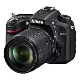 Reflex D7100 - Noir + Nikon AF-S Nikkor 18-105mm f/3.5-5.6G ED f/3.5-5.6