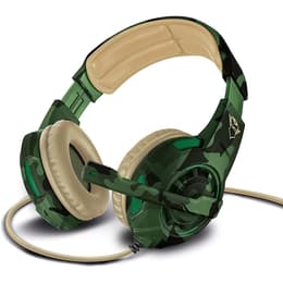 Casque gaming filaire avec micro Trust GXT 310C Radius Camo Jungle - Vert