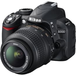Reflex Nikon D3100 - Noir + Objectif Nikon AF-S DX Nikkor 18-55mm f/3.5-5.6G II