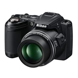 Compact Coolpix L120 - Noir + Nikon Nikkor 21X Wide Optical Zoom VR 25–525mm f/3.1–5.8 f/3.1–5.8