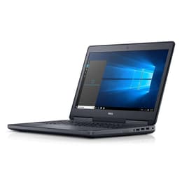 Dell Precision 7510 15" Core i7 2.7 GHz - HDD 500 Go - 32 Go QWERTY - Anglais