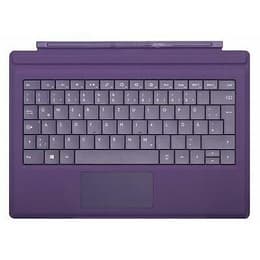 Clavier Microsoft QWERTZ Allemand Sans-fil rétroéclairé Surface Pro Type Cover M1725