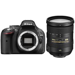 Reflex - Nikon D5200 - Noir + Objectif Nikon AF-S DX 18-200mm