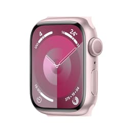Apple Watch Series 9 (2023) - (bracelet non inclus) - GPS + Cellular 45 mm - Rose Aluminium
