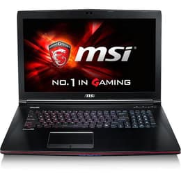 MSI 17C1 GE73VR 7RF 17" Core i7 2.8 GHz - SSD 256 Go + HDD 1 To - 8 Go - NVIDIA GeForce GTX 1070 AZERTY - Français