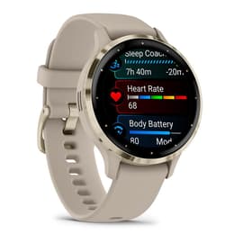 Montre Garmin Cardio GPS Venu 3S - Blanc