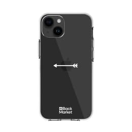 Coque Back Market iPhone 14 et écran de protection - Plastique 60% recyclé - Transparent