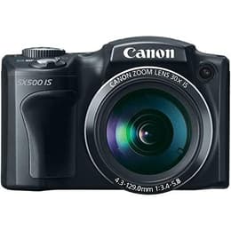 Compact PowerShot SX500 IS - Noir + Canon Zoom Lens 30X 24-720mm f/3.4-5.8 f/3.4-5.8
