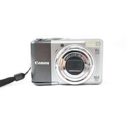 Compact Canon PowerShot A2000 IS Gris + Objectif Canon Zoom Lens 6X IS 36–216 mm F3.2–5.9
