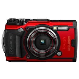 Compact Tough TG-6 - Rouge + Olympus Olympus lens Zoom 4.5-18mm f/2.0-4.9 f/2.0-4.9