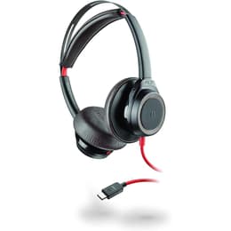 Casque réducteur de bruit filaire avec micro Plantronics C7225 Blackwire - Noir