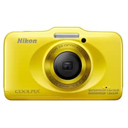 Compact Coolpix S31 - Jaune + Nikon Nikkor 3x 29-87mm f/3.3-5.9 f/3.3-5.9