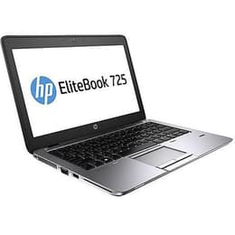 Hp EliteBook 725 G2 12" A8 1.9 GHz - SSD 256 Go - 8 Go QWERTY - Anglais